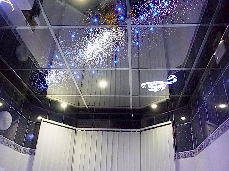 потолки в ванной комнате 