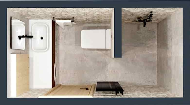 перепланировка ванной комнаты