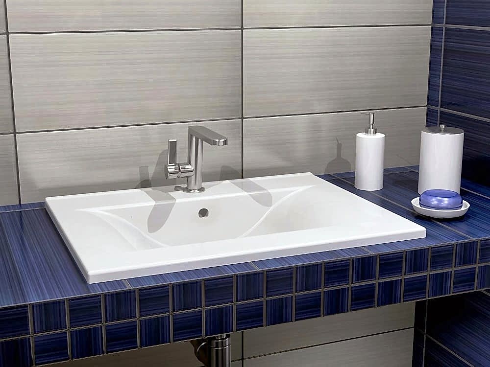 3D дизайн маленькой ванной комнаты 2,0x2,0м (проект 2)