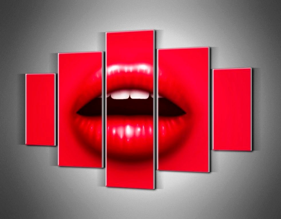 модульные фотообои губы модульные фотообои губы