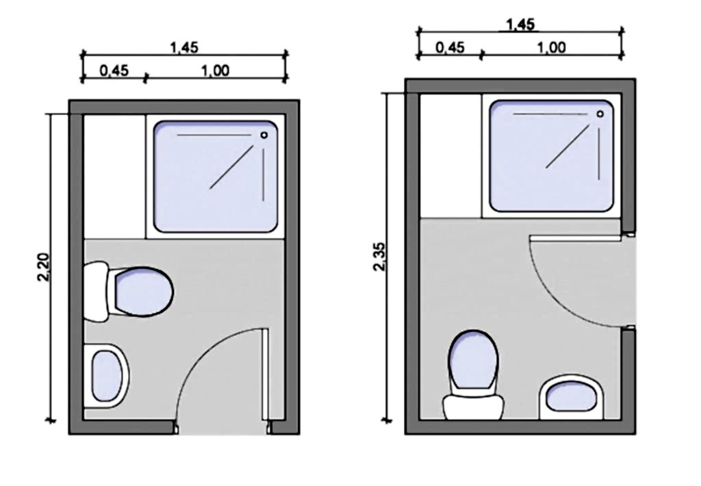 Планировка маленкой ванной комнаты