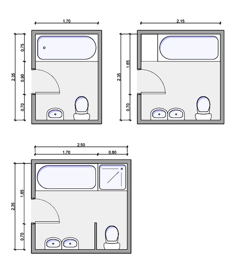 Маленькая ванная комната