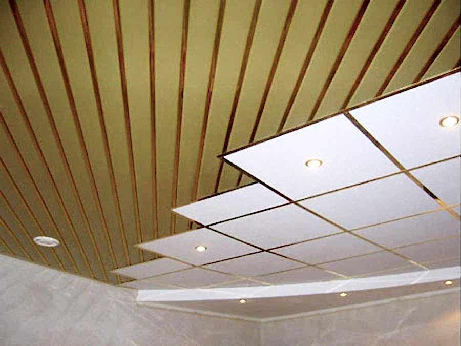 реечный потолок ванная комната фото 19