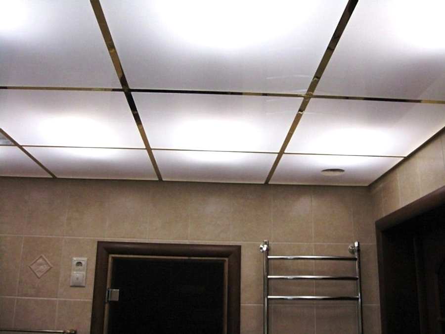 потолок с подсветкой фото 14