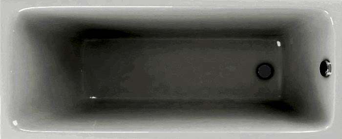 Акриловая ванна Aquatek Мия 170x70 без фронтального экрана, без гидромассажа, без опоры(каркаса)