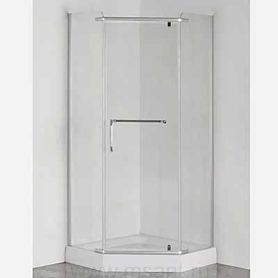 Душевое ограждение Comforty 31N, прозрачное стекло, с поддоном, 900*900*1975