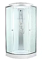 Душевая кабина Aquapulse 4002D square white 90*90*220