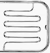 Полотенцесушитель водяной Terminus Фокстрот Лиана 500*500