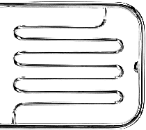 Полотенцесушитель водяной Terminus Фокстрот Лиана 600x500