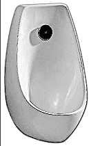 Писсуар Jika Domino 4110.1 подвесной, с отверстием для распылителя