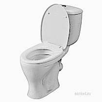 Унитаз-компакт Santeri Воротынский 1P4017S0100BF крап на белом
