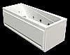 Акриловая ванна Aquatek Либра 170x70, с каркасом, сливом-переливом, без фронтального экрана