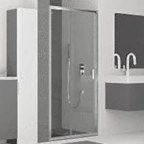 Душевая дверь в нишу RGW Classic CL-14 110, профиль глянцевый хром