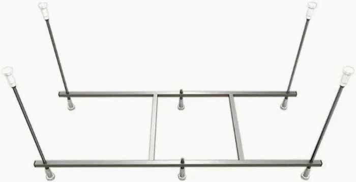 Сборный каркас для ванны Aquatek Мия 170/175 KAR-0000022