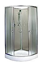 Душевая кабина Aquapulse без крыши 8503B hair, 90*90*195 (н/п)