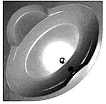 Акриловая ванна Triton Троя 150x150 New