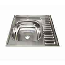 Мойка 60х60 (0,4) лев вып 1 1/2 MIXLINE 16см