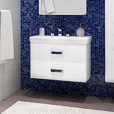 Тумба для комплекта AQUATON Америна 70 белая