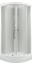 Душевая кабина Triton Вельвет Щ0000064622 80х80 А с поддоном +сифон D90мм