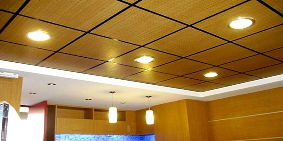 потолок в ванной из плит фото 12