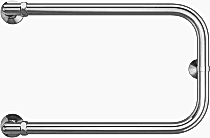 Полотенцесушитель водяной Terminus П-образный БШ 320x500