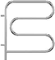 Полотенцесушитель электрический Terminus F-образный 600x600 поворотный