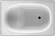 Стальная ванна Europa Mini B05E BLB 105х70
