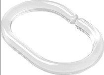 Крючок для шторы Milardo RID012P прозрачный